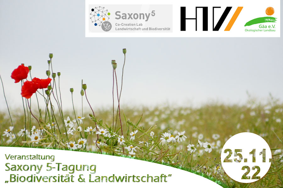 Saxony5-Tagung „Biodiversität & Landwirtschaft“