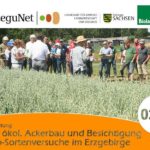 Feldtag ökologischer Ackerbau und Besichtigung der Öko-Sortenversuche im Erzgebirge